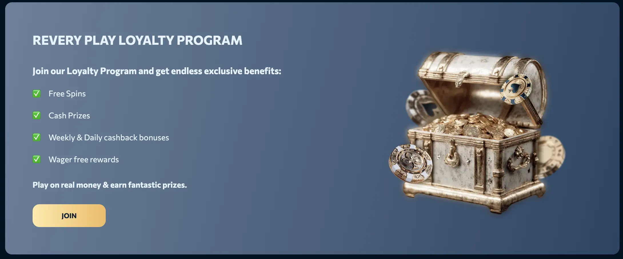 Revery Play loyalty program
